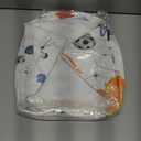 Clastyle Cosmic Space Planet Laundry Basket Star Kids Clothes Book Storage Basket Gift Toy Box for Bedroom Decor,Rocket,36x45 cm