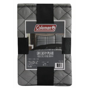 Coleman Casey Plaid 1 Quilted King Sham, 20x26in