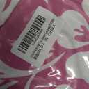 ZIW Girls Pinkish-Red Tropical Cosmos Flower Sundress Kids Hawaiian Costume with Luau Party Accessories Halloween Costumes (7-8 Years)