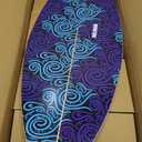 2026 NEW｜29" Surf Balance Board for Kids & Adults｜MAX. 350lbs Balance Boards with Cork Roller & Half Ball｜0.6" Wobble Board Trainer from Beginner to Advanced｜Wooden Slack Board, Large