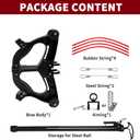 Compound Slingshot that Shoots Steel Balls with Continuous Shooting