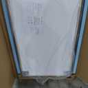 Wood Bathroom Mirror, 40"x24" Walnut Wall Mirror for Over Sink