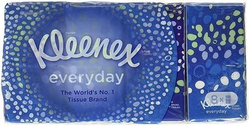 Kleenex White Facial Tissue (72 Pack of 8 Tissue Each Pocket) Total of 648 Tissues
