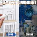 3 x Wood Touch Up Paint, 1.5 fl Oz Black Paint Pen for Furniture, Fast Drying, Quickly Repairs Any Scratches Chips Blemishes on Cabinets, Doors, Tables, and Dressers