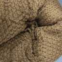 Knit Blanket Throw, Warm Large Soft Chenille for Couch Bedroom Decor, Giant Chunky Yarn Throw Fluffy Blankets Hand-Made, Machine Washable 58x70