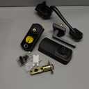 Smart Door Lock with Handle Set: SMONET Front Door Lock Set Keyless Entry, Fingerprint Keypad Bluetooth Alexa Deadbolt Lockset Suitables for Rental Management and Smart Home Residents