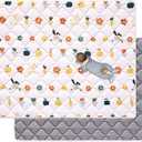 Baby Odorless Premium Foam Foldable Play Mat 72" X 48", Thicker One Piece Extra Large Activity Playmats for Babies,Toddlers, Infants, Soft Baby Mat for Floor,Play & Tummy Time,Machine Washable