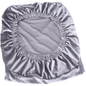 BESPORTBLE Elastic Stretchy Chair Cover Protective Case for Office Seating Dustproof Seat Pad Grey, 