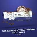 Power Crunch Protein Wafer Bars, High Protein Snacks with Delicious Taste, Chocolate Chip Cheesecake, 1.4 Ounce (12 Count)