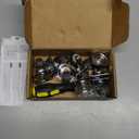 HOLKIE 1 inch Small Caster Wheels for Furniture Low Profile Casters Set of 8 Perfect Wheels for Small Project,Nightstand,Side Table (No Brake)