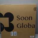 Soon Global Acoustical Wall Panels, 6-Piece 23.62 X 23.62 Inches Art Acoustic Panels, Decorative Acoustic Panels, Acoustic Wall Panels, Sound Absorbing Wall Art, Arcadian Vortex