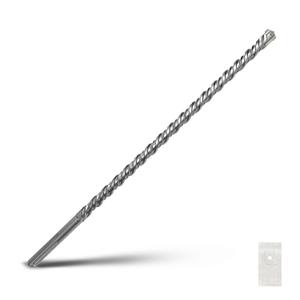 7/8 x 23.6 inch SDS Max Rotary Hammer Drill Bit,22x600mm Carbide Tip Masonry Drill Bit,Concrete Drill Bit for Masonry, Brick, Stone, Concrete (Length :600mm / 23.6 inch, 22mm (7/8 in) Diameter)