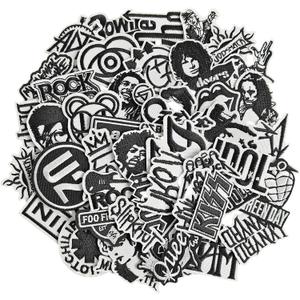 Cool Band Iron on Patches, Rock Punk Patches Embroidered Iron-on/Sew-on Applique for Clothes, Hat, Backpack, Jeans, Jacket, Stocking and More