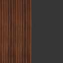 Flash Furniture Wall Mounted Magnetic Chalkboard with Solid Pine Wood Frame, Commercial Grade with Included Eraser and Chalk, 12" Round, Set of 2, Rustic