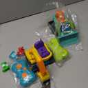 Lehoo Castle Construction Toys, 2 Pack Remote Control Car for Toddlers 1-3, Rechargeable Excavator Toy Bulldozer Toys for 2 Year Old Boy, 3 Year Old Boy Toys