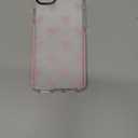 Cute Phone Case Compatible with iPhone SE 2020/ SE 2022 Case, Bow Girly Aesthetic Pattern, iPhone 7/8 Case, Soft TPU Shockproof Bumper Cover for Girls Women Pink