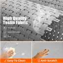 Simple Trending Raised Dog Bed for Large Dogs, Waterproof XL Dog Cot, Outdoor Cooling Elevated Pet Bed Load 200lb, 47.75" x 30.5", Grey