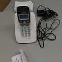 VTech Cordless Phone with DECT 6.0, Full-Duplex Speakerphone, Lighted Display, Backlit Keypad, Caller ID/Call Waiting, Volume Control, Hearing Aid Compatible, Wall Mount | VG131 (White)