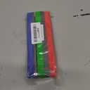 AIRTOON 3PCS 1/4" Magnetic Hex Bit Holder, 43 Holes Bit Storage with Strong Magnetic Base, Magnetic Screwdriver Bit Organizer, Red, Blue and Green