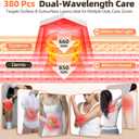 Red Light Therapy Mat for Full Body, High-Density LED Infrared Light with 5 Intensity Levels, 9 Auto-Shutoff Timer Settings, Handheld Controller, Gifts for Athletes, Office Workers, Women, Men