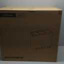 12 Gallon Stainless Steel Trash Can - 3 Separate Bins with Removable Liners, Soft-Close Lid & Foot Pedal - Kitchen Recycling/Waste System (Medium, Sliver)