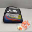 JAMBO 25Ft Premium XXL Slip Splash and Slide with 3 Bodyboards, Heavy Duty Water Slide- Advanced 3-Way Sprinkler System, Splash Mat Splash Pad Backyard Waterslide Outdoor Water Toys n Slides for Kids