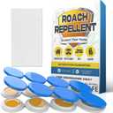 Roach Repellent for Indoor Use, Cockroach for Kitchen, Keep Cockroaches Away from Cabinets/Storage Areas/Basement-8P