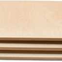 Baltic Birch Plywood 24 x 24 x 3/4 Inch - 18 mm Craft Wood, B/BB Grade, Stronger Than Basswood Sheets or Balsa Wood, Perfect for Laser, CNC Cutting, Wood Shelves, by Woodpeckers