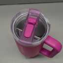 STANLEY Quencher ProTour Flip Straw Tumbler with Leakproof Lid 40 oz | Built-in Straw and Handle | Cup Holder Compatible for Travel | insulated Stainless Steel Cup | BPA-Free | Violet Blossom