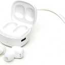 Wireless Ear Buds for Small Ears, only 2.5g Light Weight, Mini Earbuds Cute Colors for Women & Kids Earbuds, Bluetooth 5.3, IPX6 Waterproof, Wireless Earphones for iPhone Android (White)