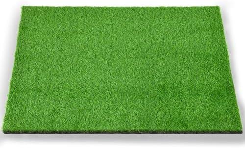 Dog Grass Pee Pads, Artificial Dog Grass Pads for Potty Tray, Fake Grass for Dogs to Pee On, Outdoor Indoor Pee Grass for Dog Potty (33 1/2" x 22")