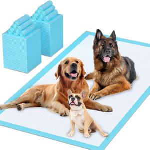 Puppy Pads Extra Large 32"x40" 40 Count, Pee Pads for Dogs & Cats, Disposable Thicken Pet Training Pads for Doggie Rabbits, Incontinence Underpads Ultra Absorbent & Quick-Dry, Leakproof Potty Pad