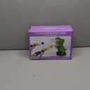 Dinosaur Shooting Toys for Kids 3-5 Years, Movable Target Shooting Games with 2 Air Pump Launcher, Interactive Competition Game Gift for Boys and Girls Ages 3 4 5 6 7 8 Years Old