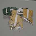 Epakh 18 Pcs Large Paper Snowflakes Hanging Winter Decoration 3D Paper Snowflakes Hanging 15.75/11.81/7.87 Inch Boho Snowflake for Home Ceiling Winter Party Window Accessories(Natural)