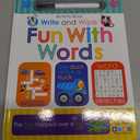 Fun With Words - Write & Wipe Activity Kids Books - Childrens Books, Toddler Books