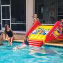 WOW Sports Slide N Smile Pool Inflatable Water Slide with Sprinklers