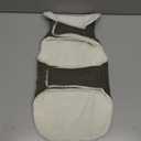 Malier Dog Winter Coat, Windproof Dog Cold Weather Coats with Real Pocket, Winter Extra Warm Pet Coat Fleece Jacket Reflective Clothes for Small Medium Large Dogs and Puppy (Green, Medium)