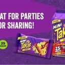 Takis Fuego Mini 25 pc / 1.23 oz Bite Size Multipack, Hot Chili Pepper & Lime Flavored Extreme Spicy Rolled Tortilla Chips (EXP 09/15/27)