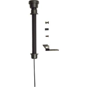 EZHT001 Gate Latch Pull Gate Opener Black Adjustable from 2" to 7" Posts