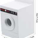 Toyvian Dollhouse Washing Machine Mini Cloth Washer Dryer Model Minihouse Laundry Machine Miniature for Dollhouse Furniture Accessories