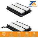 2 PACK Engine Air Filter for Tucson Santa Fe Sonata Santa Cruz K5 Carnival SORENTO Sportage 2025 2024 2023 2022 (Except Hybrid)