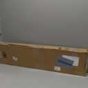 Cordless Room Darkening Venetian Blind - 31 Inch Width, 64 Inch Length, 2" Vinyl Slat Size - White - GII Luna Light Filtering Horizontal Mini Windows Blinds for Interior by Achim Home Decor