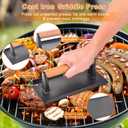 Latiret Griddle Accessories Kit, 24Pcs Grilling Accessories Set for Blackstone and Camp Chef, Flat Top Griddle Accessories Set with Scraper, Enlarged Spatulas, Basting Cover, White Elephant Gifts