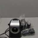 Electric Cheese Grater, 5 in 1 Professional Rotary Cheese Grater Vegetable Slicer, Electric Salad Shooter Spiralizer for Veggies, Grated Carrots, Salad, Broccoli Slaw, Cheeses, Fruits, 150W