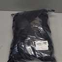 ELLEVEN Womens Herringbone Tweed Blazer  Slim Fit Business Casual Work Jacket with Flap Pockets, Long Sleeve (X-Large, Black)