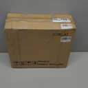 JORLAI Pink Vinyl Record Player 3 Speeds Portable Suitcase Turntable with Built-in Dual Speakers, Bluetooth Gramophone with Built-in Battery 3.5mm Aux Input/RCA Output