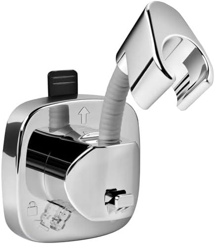 Ipefan Shower Head Holder,360° Adjustable Shower Holder for Wall RV,Removable Suction Cup Handheld Shower Head Holder,Waterproof Shower Handle Holder,No Drill,Bathroom Accessories,Polished Chrome Ipefan Shower Head Holder,360° Adjustable Shower Holder for Wall RV,Removable Suction Cup Handheld Shower Head Holder,Waterproof Shower Handle Holder,No Drill,Bathroom Accessories,Polished Chrome