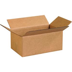 PARTNERS BRAND 12 x 7 x 5 Corrugated Cardboard Boxes, Small 12"L x 7"W x 5"H, Pack of 25 | Shipping, Packaging, Moving, Storage Box for Home or Business, Strong Wholesale Bulk Boxes