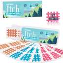 7 x Bite Itch Relief Patches 27 pcs for Kids & Adults, Instantly Reduce Swelling Itching, Natural Anti Itch Patches Kid-Friendly for Travel, Hiking, Summer Camp Essentials (Multi)