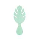Wet Brush Go Green Mini Detangler, Green - Detangling Travel Hair Brush - Ultra-Soft IntelliFlex Bristles Glide Through Tangles & Gently Loosens Knots While Minimizing Pain, Split Ends & Breakage (Pack of 3)